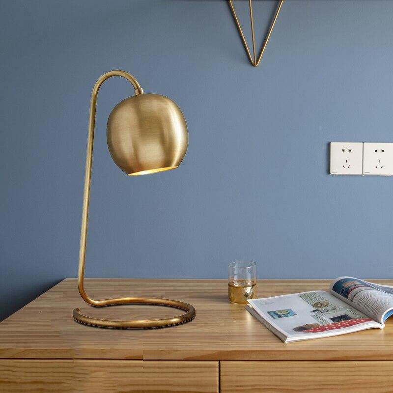 Calarbo™ Lark - Copper Plated Retro Table Lamp Light