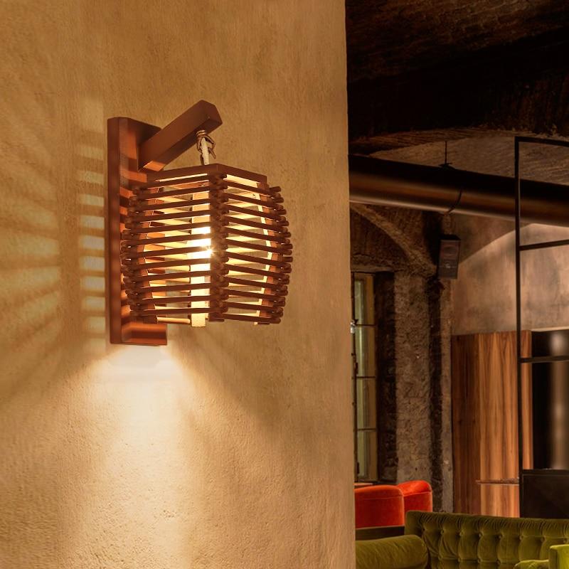 Calarbo™ Cassia - Wooden Lantern Lamp Light