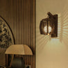 Calarbo™ Cassia - Wooden Lantern Lamp Light