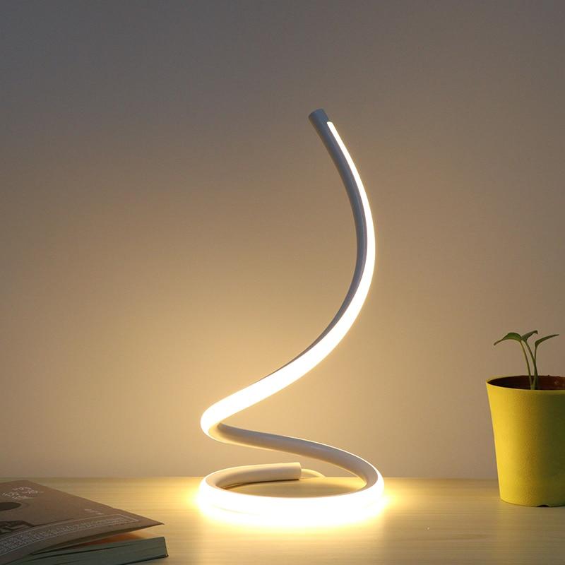 Calarbo™ Sansa - Dimmable Spiral Desk Lamp White Light