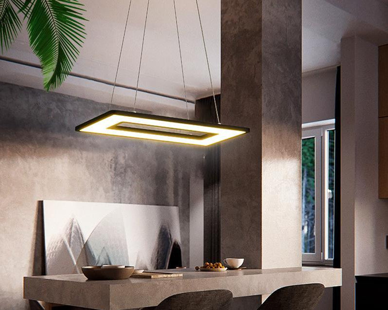 Calarbo™ Regina - Modern Hanging Frame LED Lamp Light