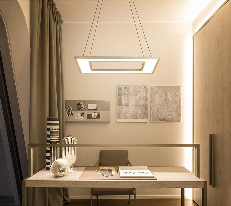 Calarbo™ Regina - Modern Hanging Frame LED Lamp Light