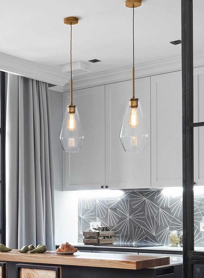 Calarbo™ Meriall - Hanging Glass Pendant Lamp Light