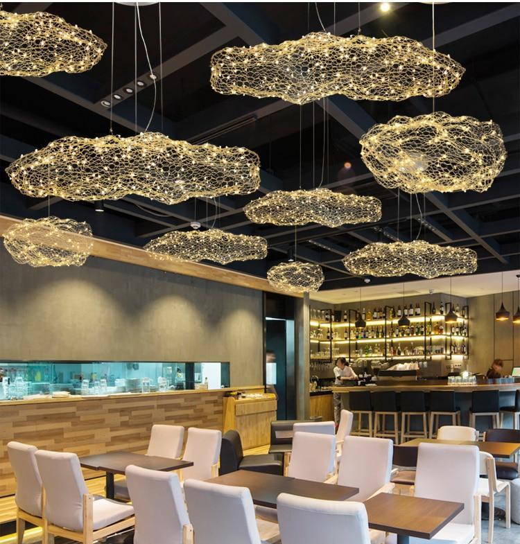 Calarbo™ Amica - Modern Art Deco Star Light Dotted Cloud Lamps Light