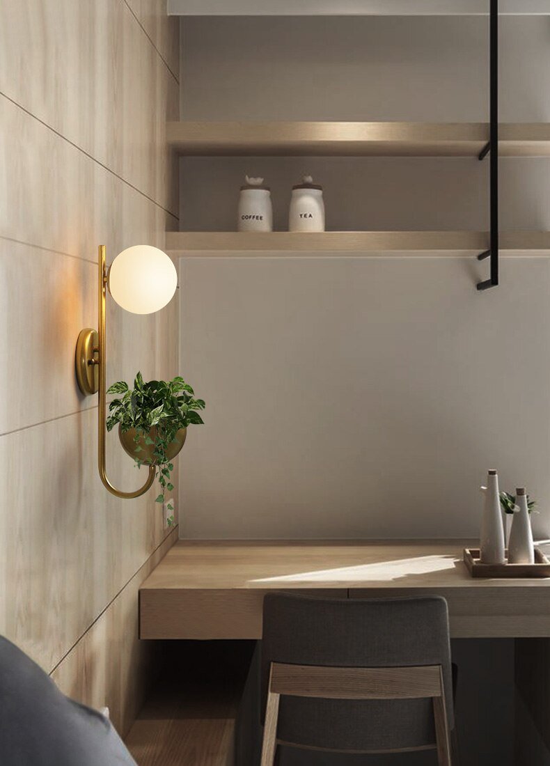 Calarbo™ Hiram - Modern Nordic Planter Lamp Light