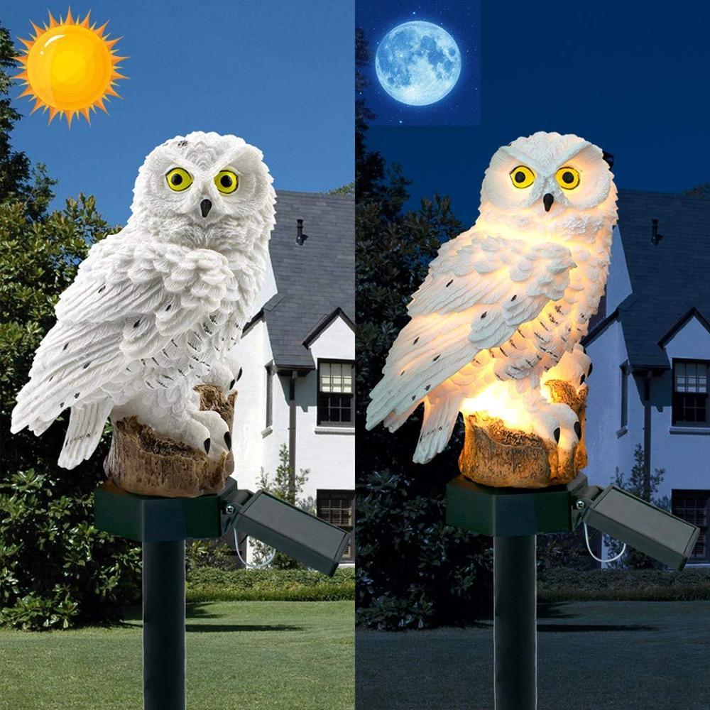Calarbo™ Owl LED Garden Light White