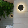 Calarbo™ Enid - Modern Disc Light Reflect Lamp Circular Black Light