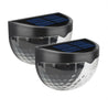 Calarbo™ Suri - Solar Powered Outdoor LED Light Black 2 Light