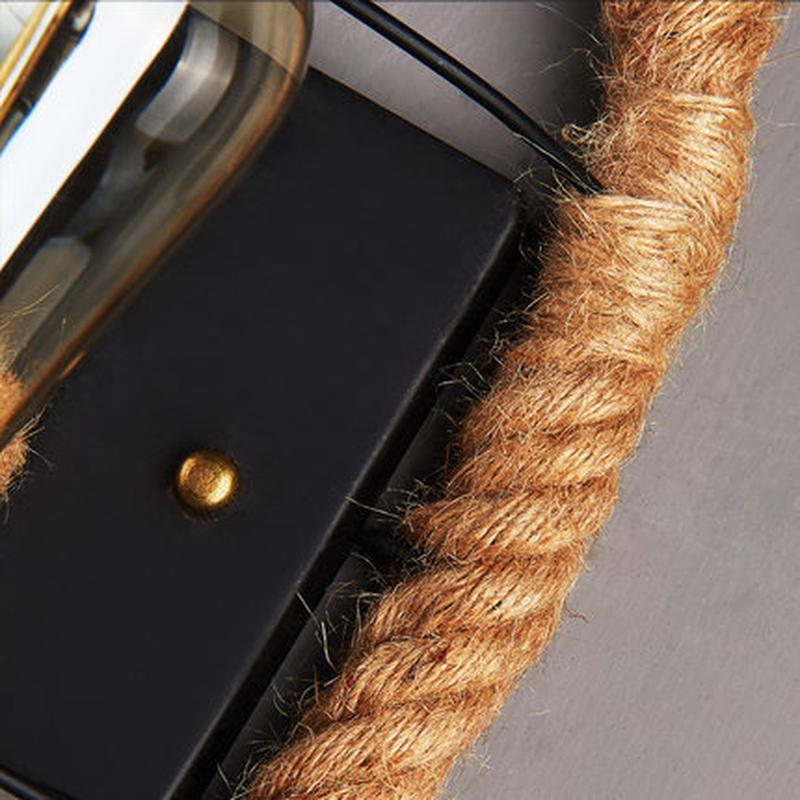 Calarbo™ Clove - Round Rope Wrap Wall Lamp Light