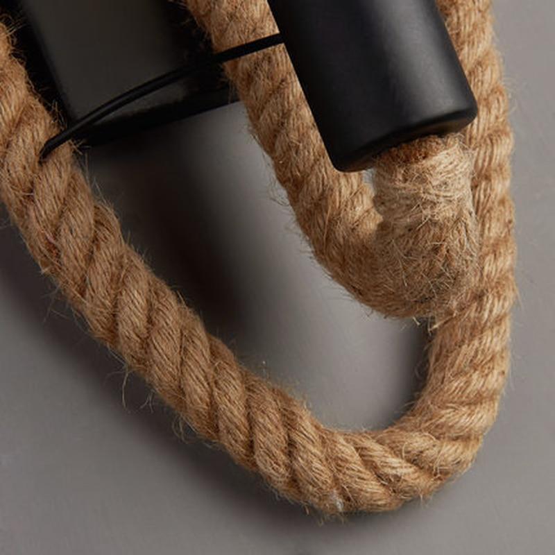 Calarbo™ Clove - Round Rope Wrap Wall Lamp Light