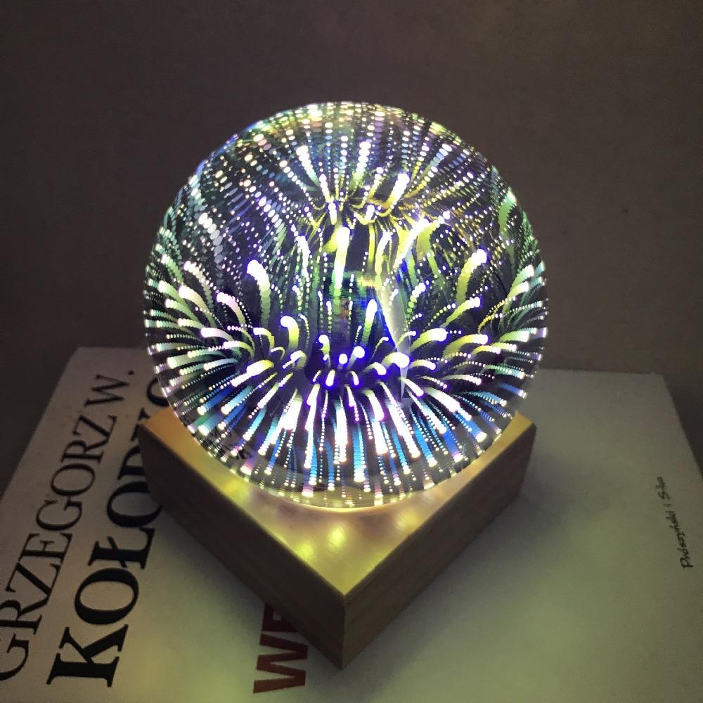 Calarbo™ Modern Art-Deco Crystal Ball Night Light