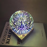 Calarbo™ Modern Art-Deco Crystal Ball Night Light Fireworks