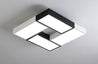 Calarbo™ Bodhi - Building Block Cube Ceiling Light Black & White Light