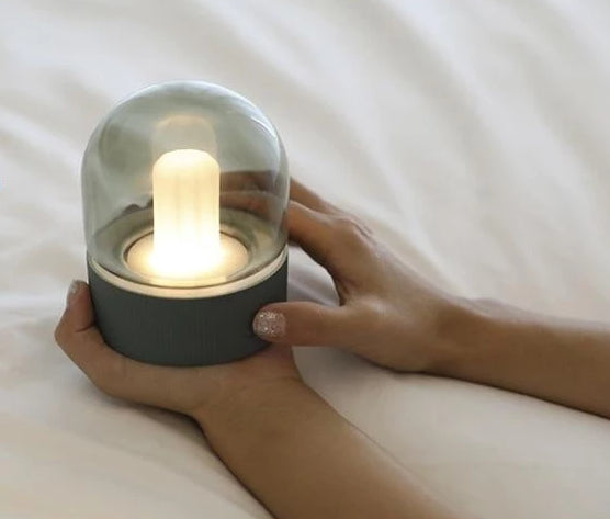 Calarbo™ Asher - Glass Dome Desk Lamp Light