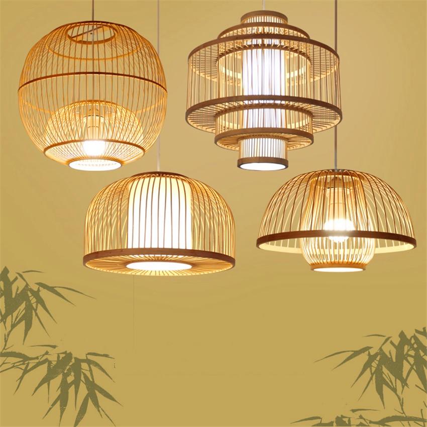 Calarbo™ Calico - Bamboo Pendant Hanging Light Light