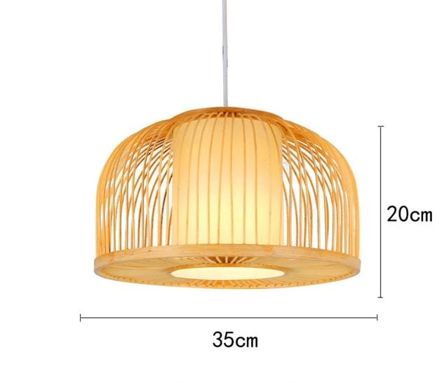 Calarbo™ Calico - Bamboo Pendant Hanging Light Light