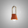 Calarbo™ Petah - Modern Nordic LED Hanging Dome Lights Orange 12" x 6" Light