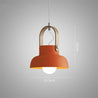 Calarbo™ Petah - Modern Nordic LED Hanging Dome Lights Orange 10" x 9" Light