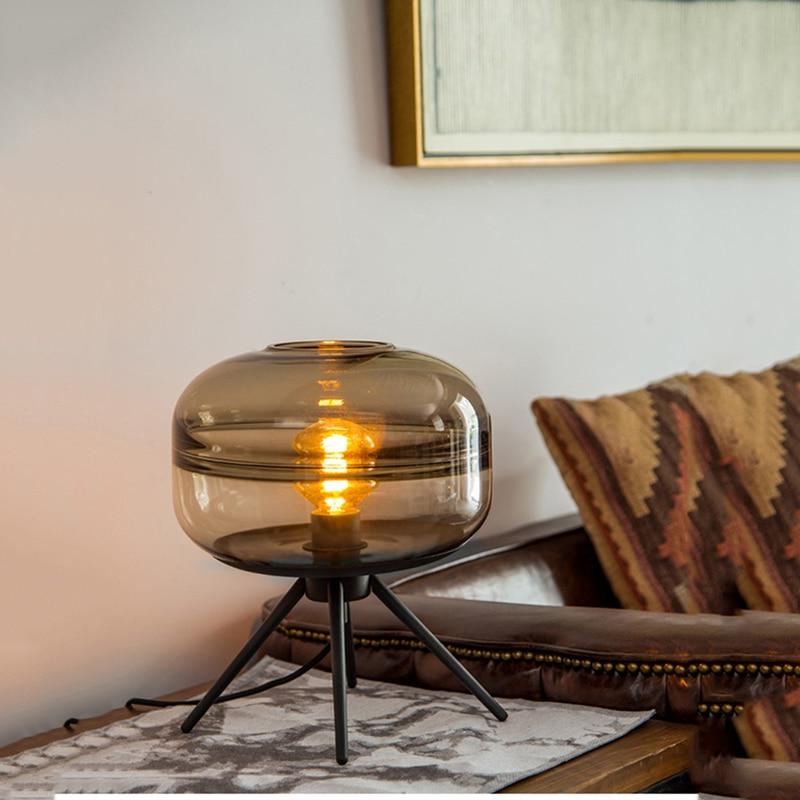 Calarbo™ Adler - Glass Dome Table Lamp Light