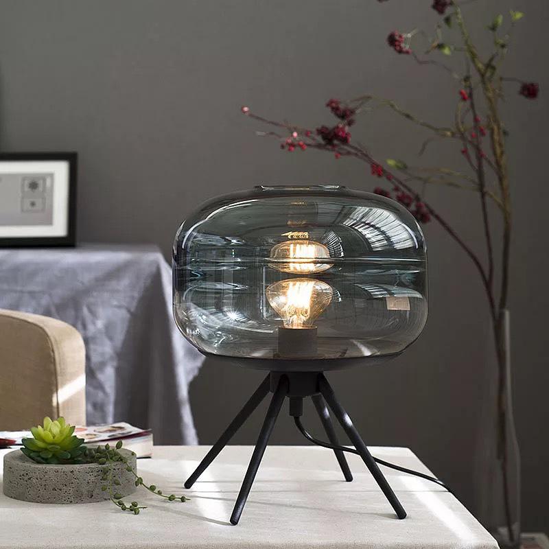 Calarbo™ Adler - Glass Dome Table Lamp Light