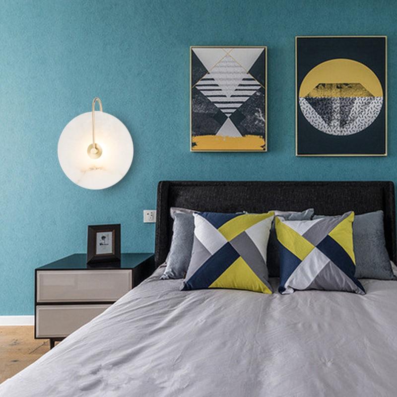 Calarbo™ Lalula - Marble Circular Wall Lamp Light