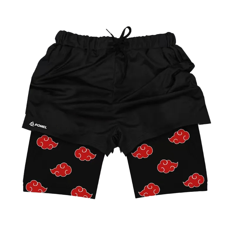 RED CLOUDS PERFORMANCE SHORTS Performance shorts