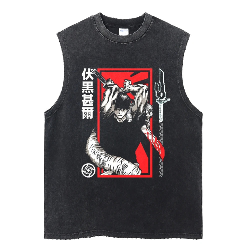 Toji Vintage Tank Top V2 Tank Tops