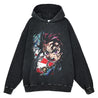 Tanjiro Kamado Vintage Hoodie V2 Vintage Hoodies