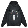 Toji Fushiguro Vintage Hoodie V1 Front Only Vintage Hoodies