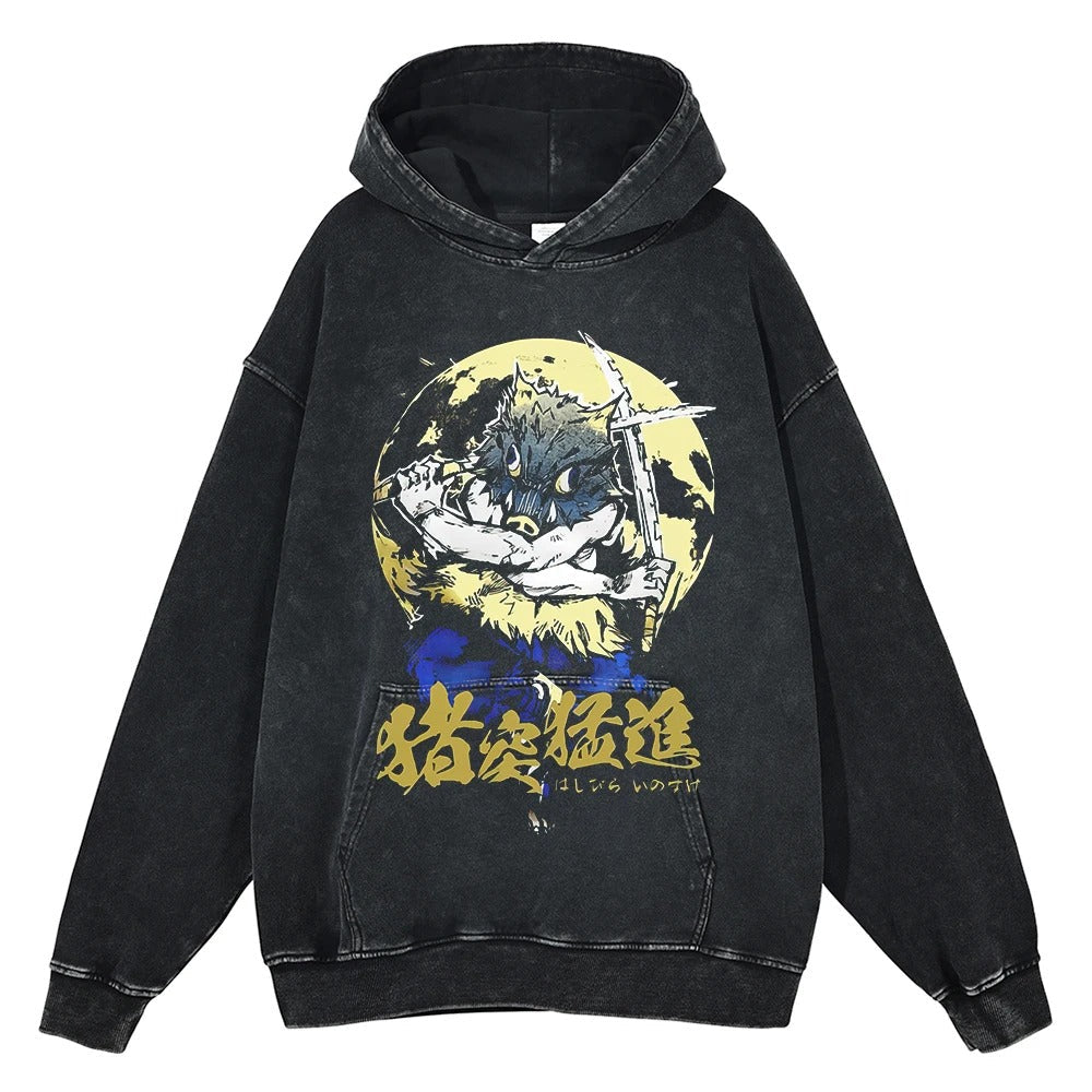Inosuke Vintage Hoodie V2 Vintage Hoodies