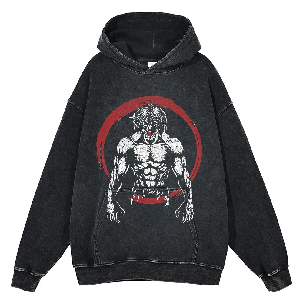 Attacking Titan Vintage Hoodie V1 Vintage Hoodies