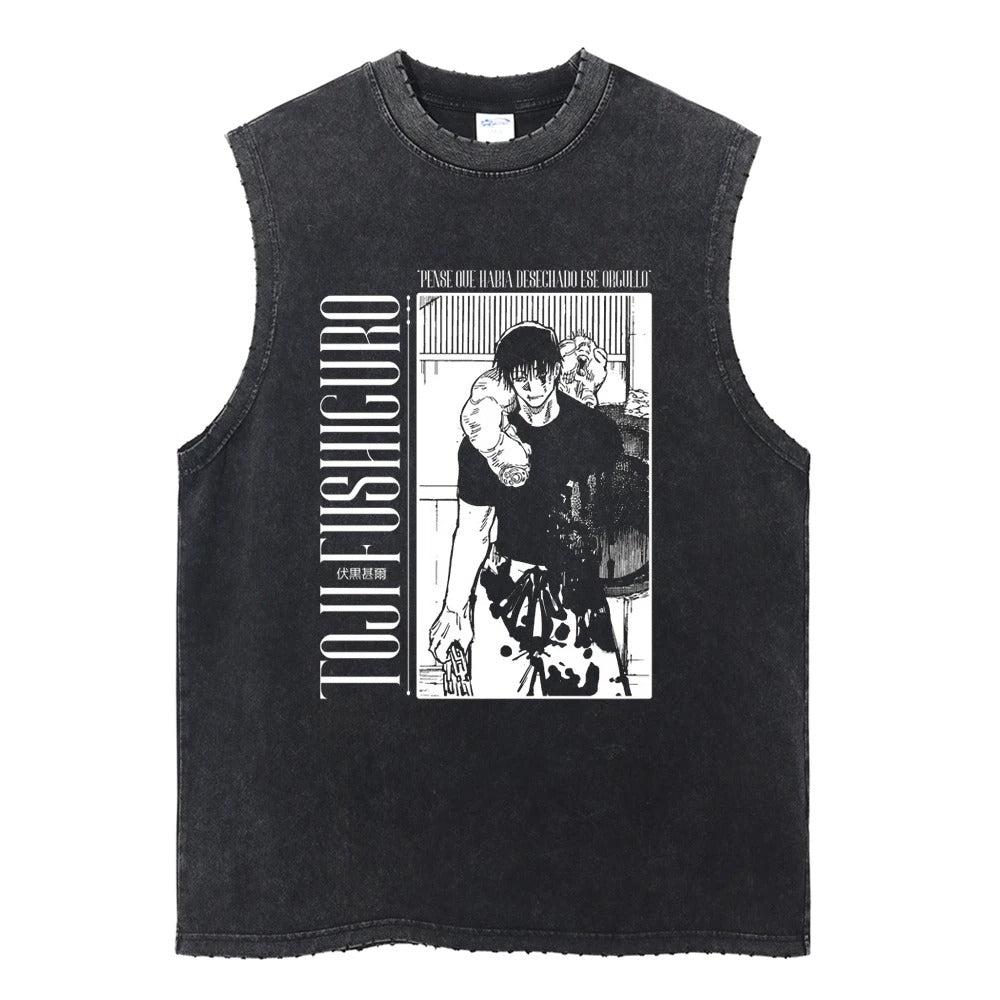 Toji Vintage Tank Top V3 Tank Tops