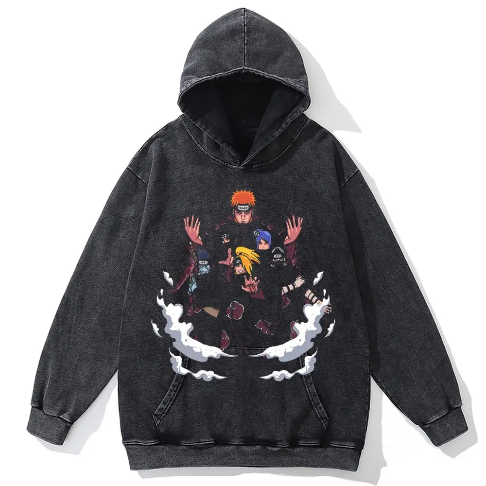 Akatsuki Vintage Hoodie V1 Vintage Hoodies