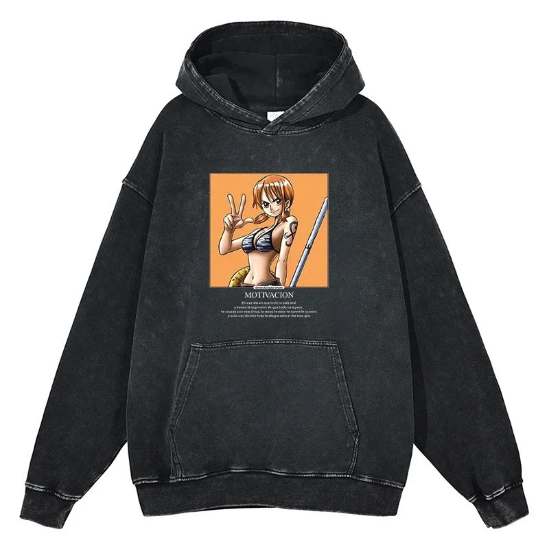 Nami Vintage Hoodie V1 Vintage Hoodies