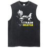 Super Saiyan Vintage Tank Top V6 Tank Tops
