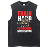 Super Saiyan Vintage Tank Top V4 Tank Tops