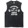 Super Saiyan Vintage Tank Top V3 Tank Tops