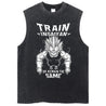 Super Saiyan Vintage Tank Top V5 Tank Tops