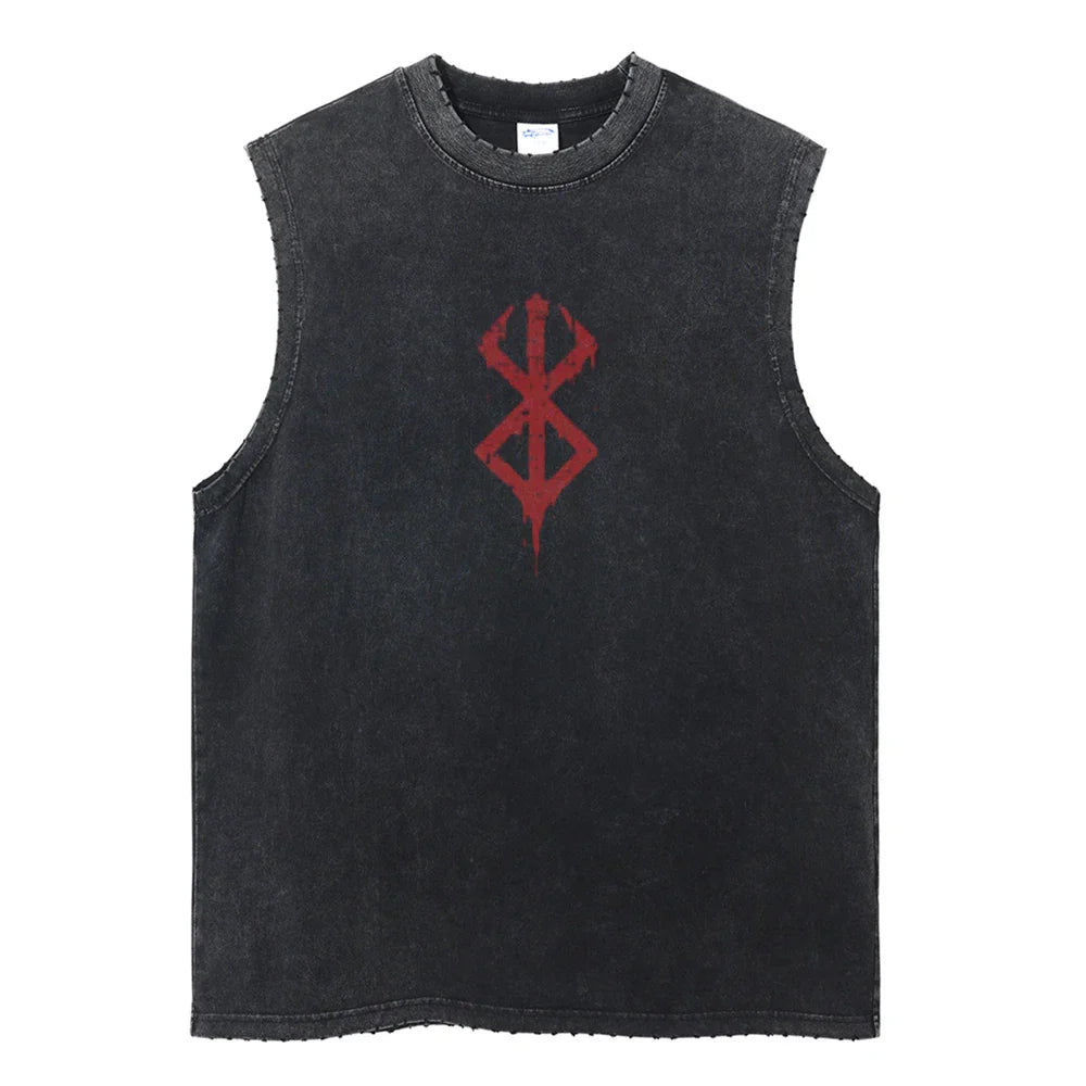 Berserk Vintage Tank Top V5 Tank Tops