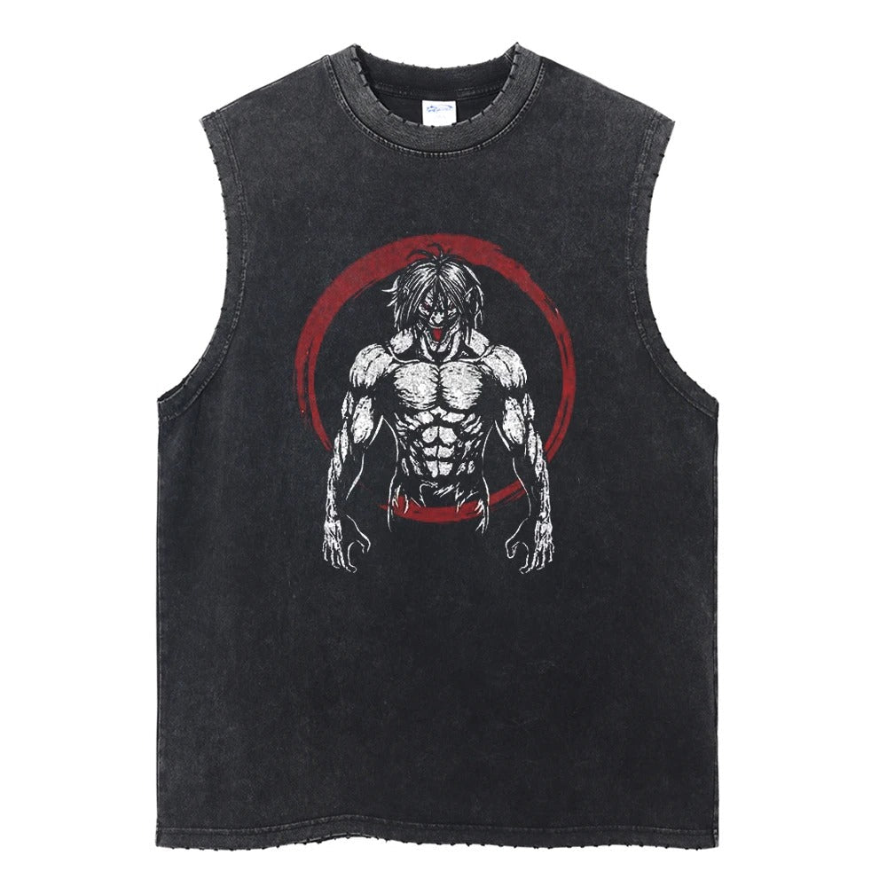 Attack Titan Vintage Tank Top V1 Tank Tops