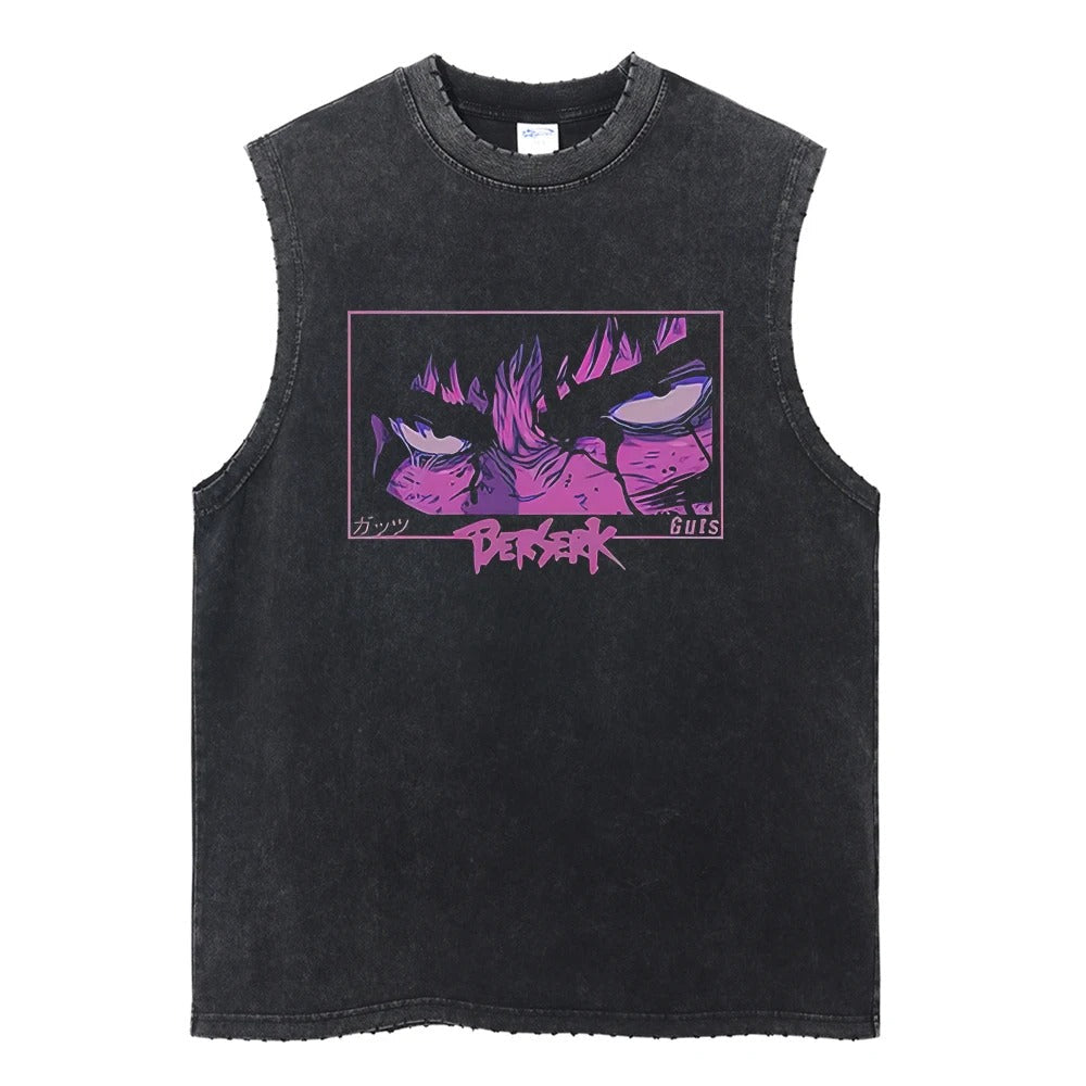 Berserk Vintage Tank Top V2 Tank Tops
