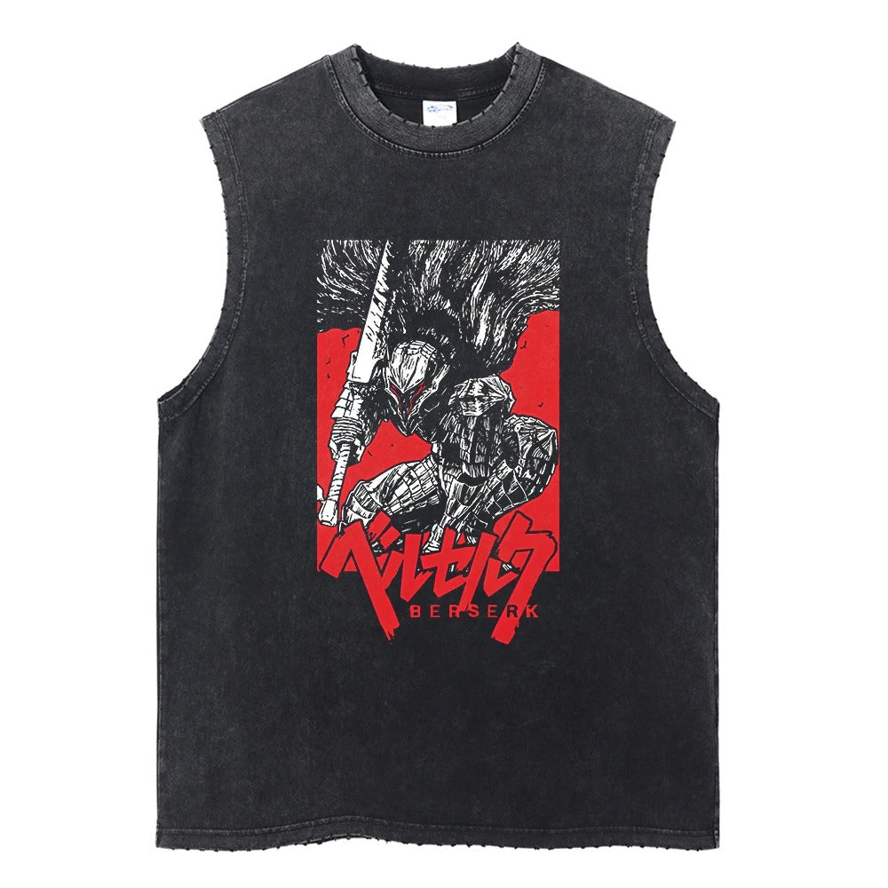 Berserk Vintage Tank Top V1 Tank Tops