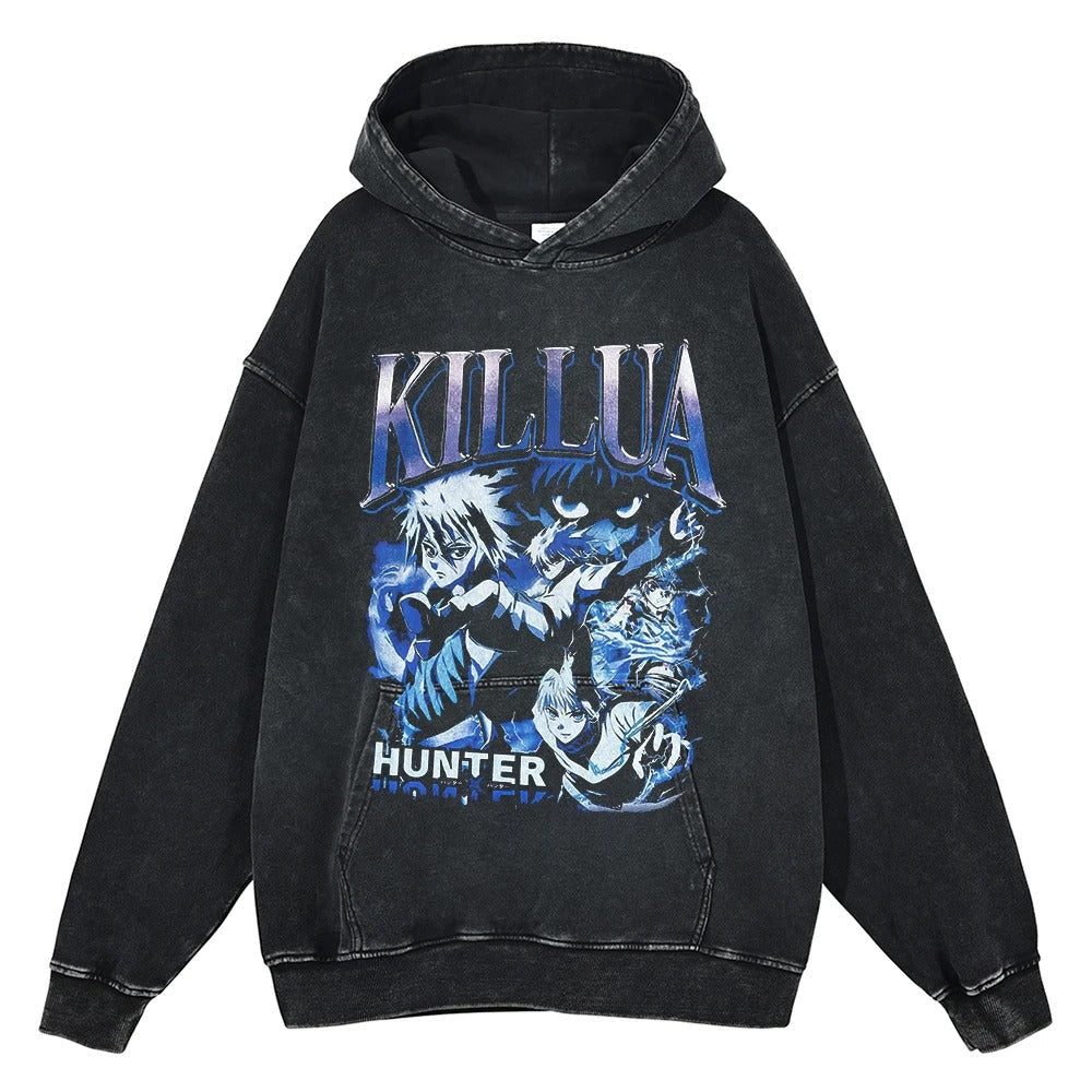 Killua Vintage Hoodie V1 Vintage Hoodies