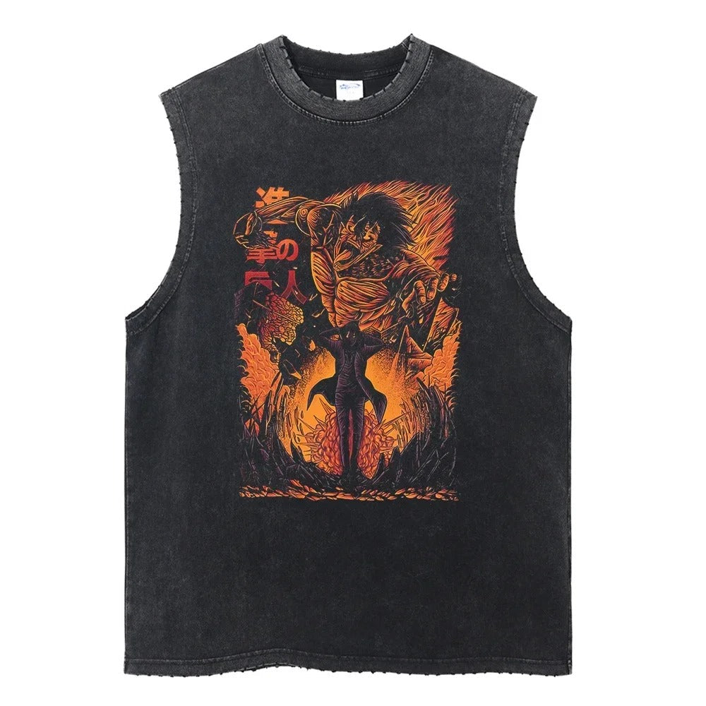 Eren Vintage Tank Top V1 Tank Tops