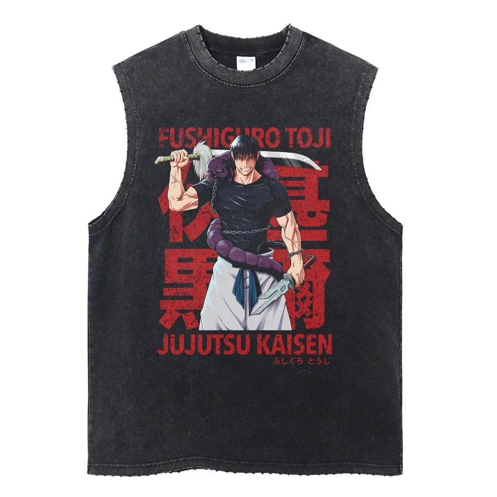 Toji Vintage Tank Top V4 Tank Tops