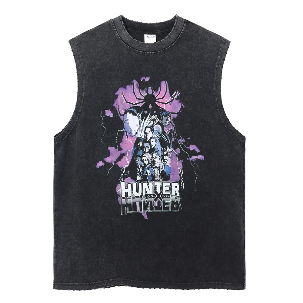 Hunter X Hunter Vintage Tank Top V1 Tank Tops