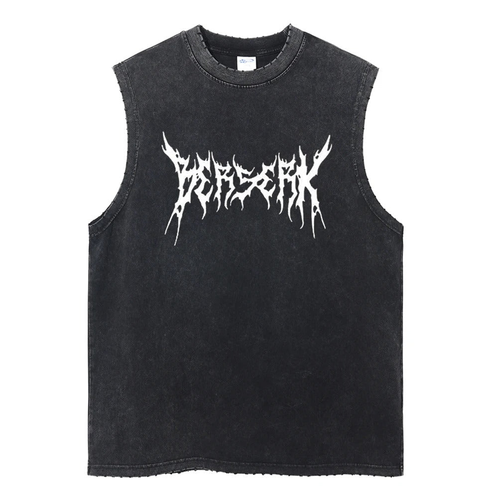 Berserk Vintage Tank Top V4 Tank Tops