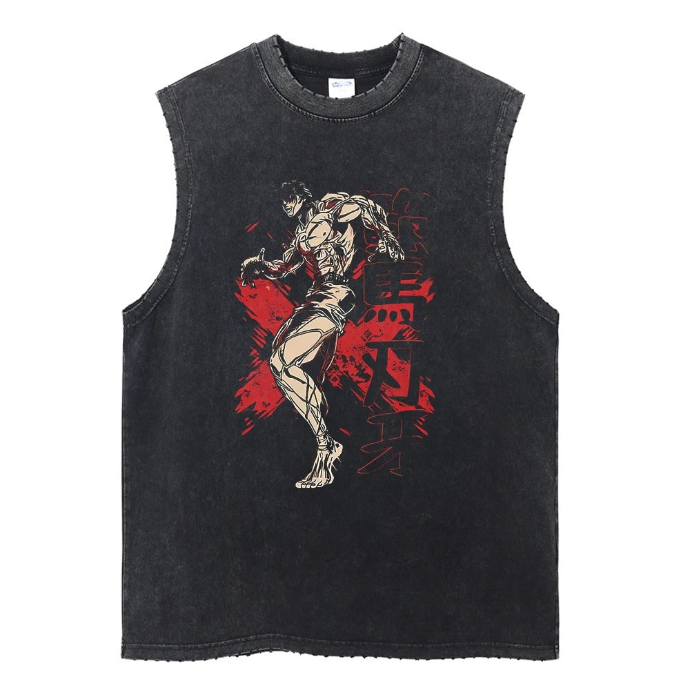 Baki Vintage Tank Top Tank Tops