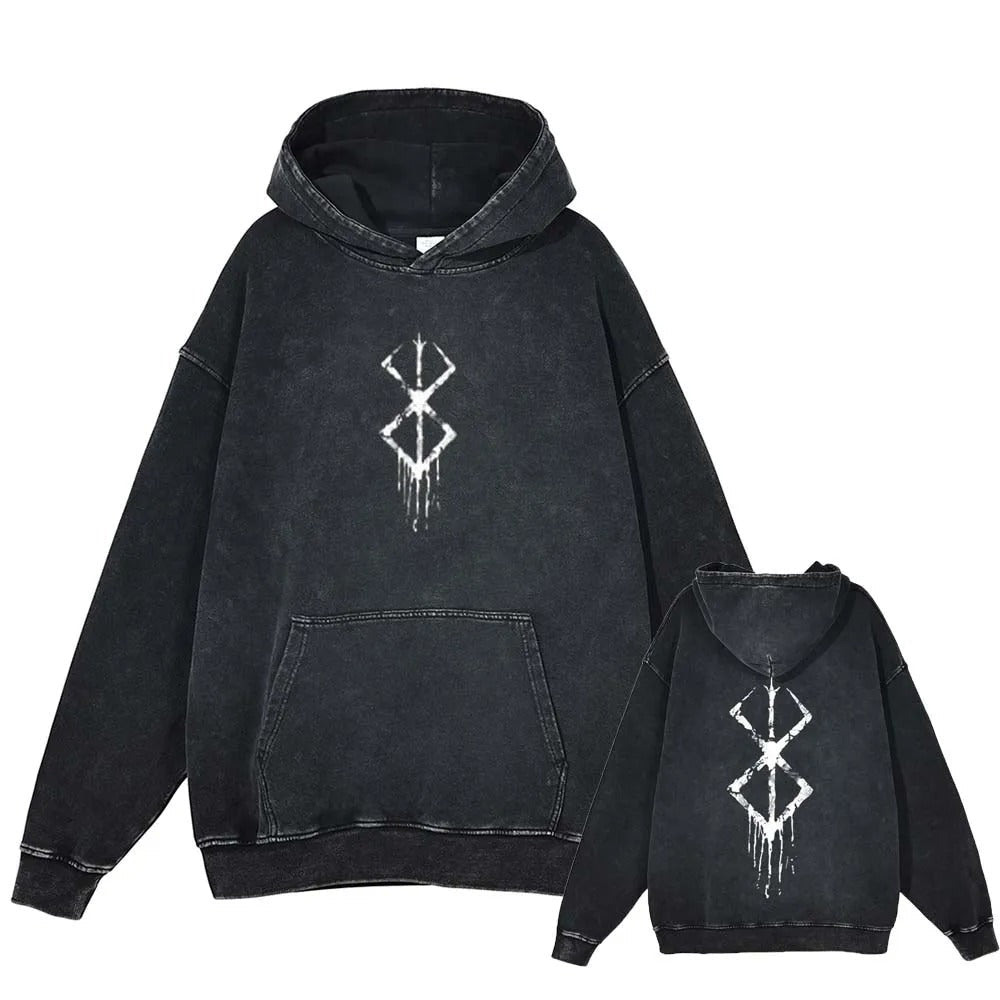 Berserk Vintage Hoodie V3 Vintage Hoodies