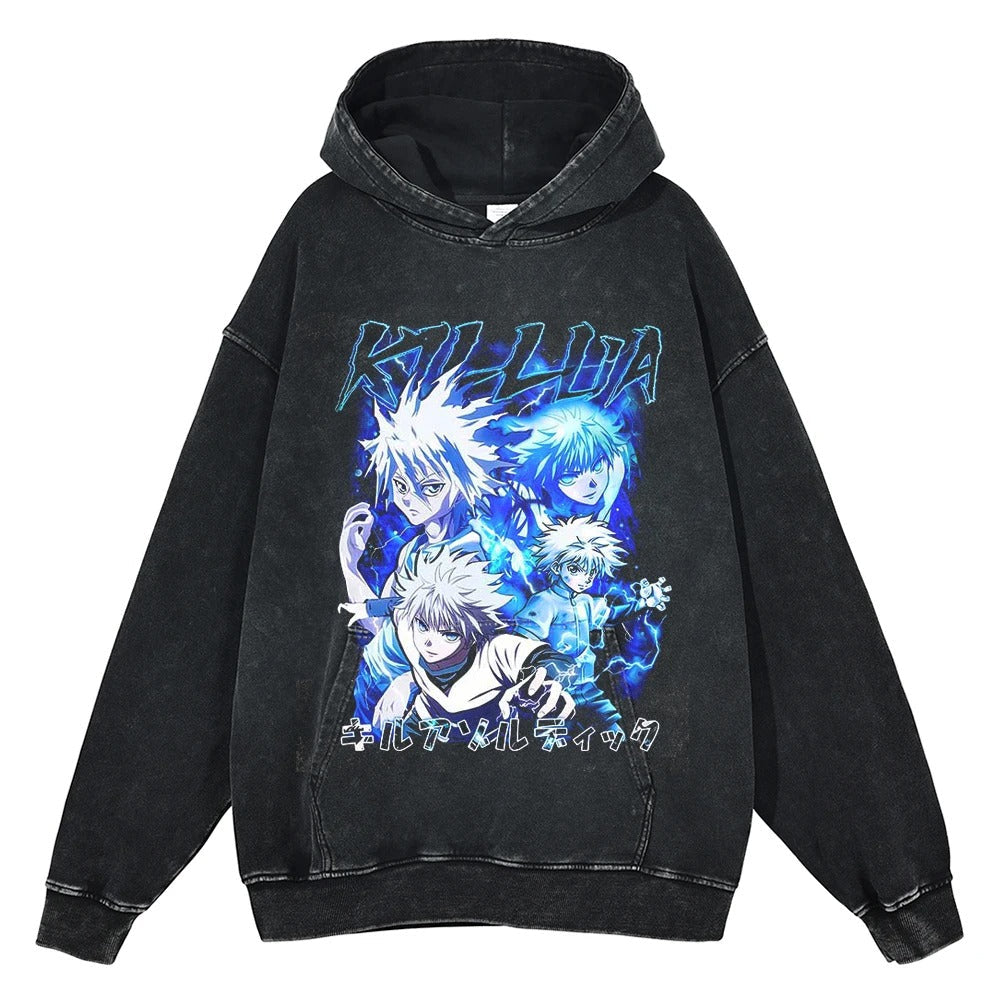 Killua Vintage Hoodie V5 Vintage Hoodies